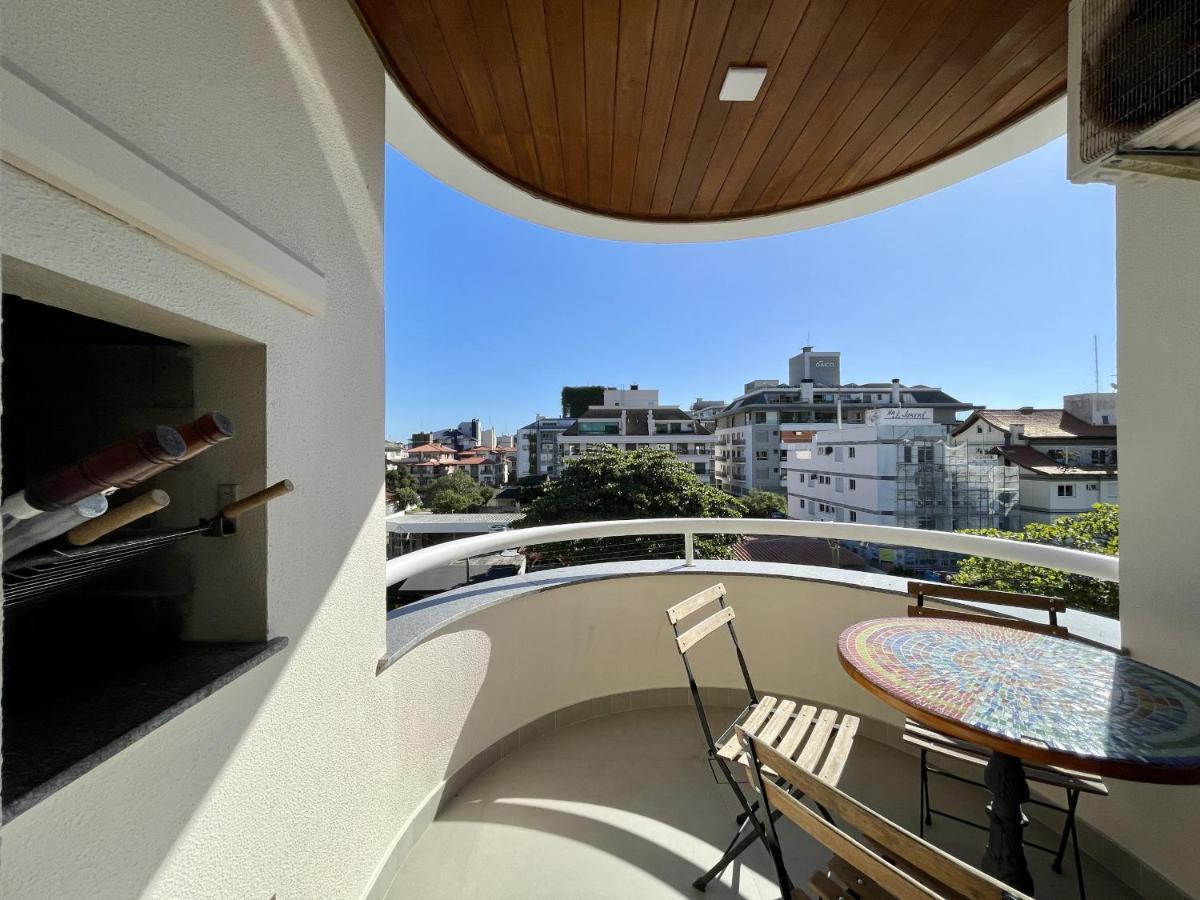 Belo Apto com churrasqueira a 100m da Praia Florianopolis Exterior foto